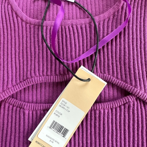 REBECCA MINKOFF
Lauren Top - Purple/ NWT - Picture 6 of 6